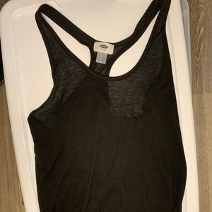 Black Racerback Tank